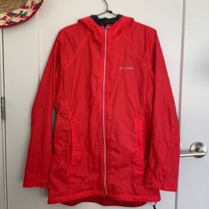 Columbia Lined Rain Jacket